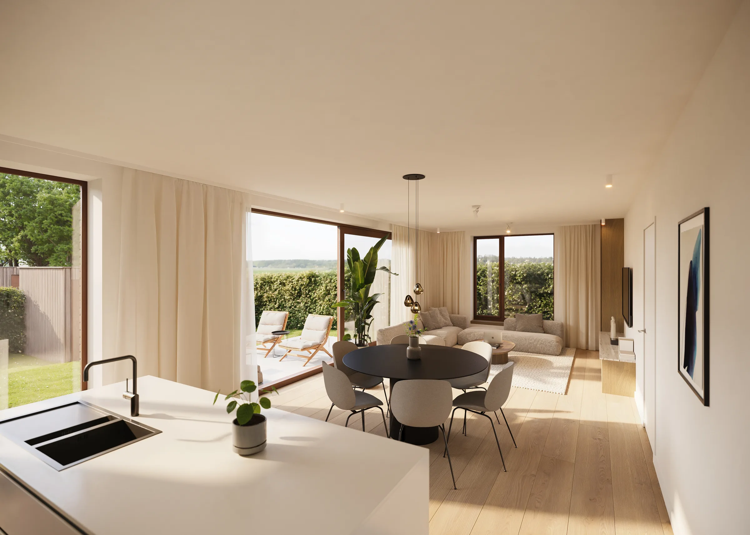 Interieur Gebouw B unit 9A Camera 02